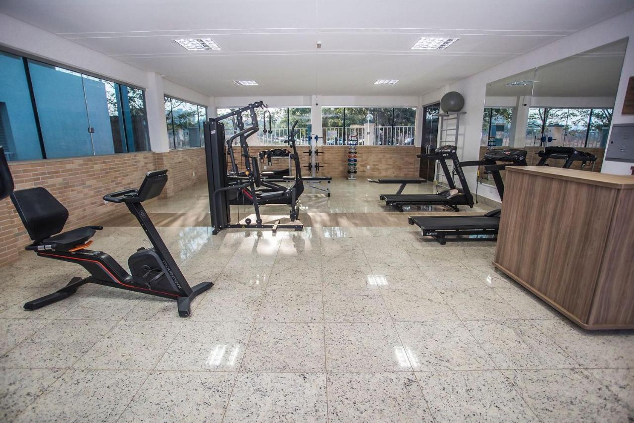 Apto 166 Lacqua diRoma V - Sacada com vista para Piscina de Ondas, roupa de Cama, camareira e garagem Caldas Novas Exterior foto