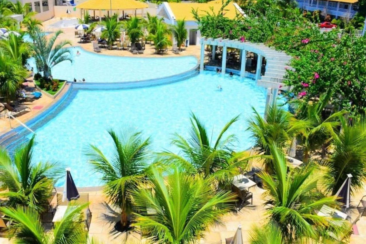 Apto 166 Lacqua diRoma V - Sacada com vista para Piscina de Ondas, roupa de Cama, camareira e garagem Caldas Novas Exterior foto