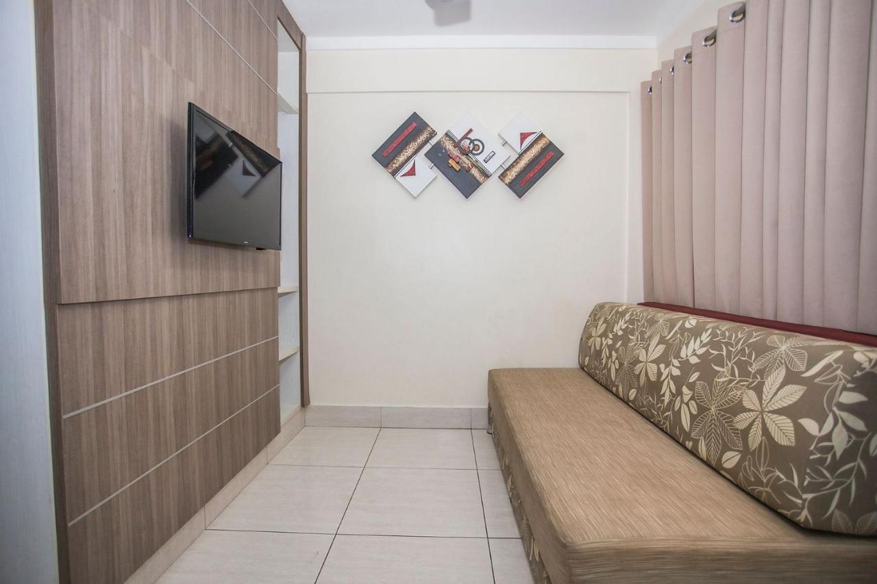 Apto 166 Lacqua diRoma V - Sacada com vista para Piscina de Ondas, roupa de Cama, camareira e garagem Caldas Novas Exterior foto
