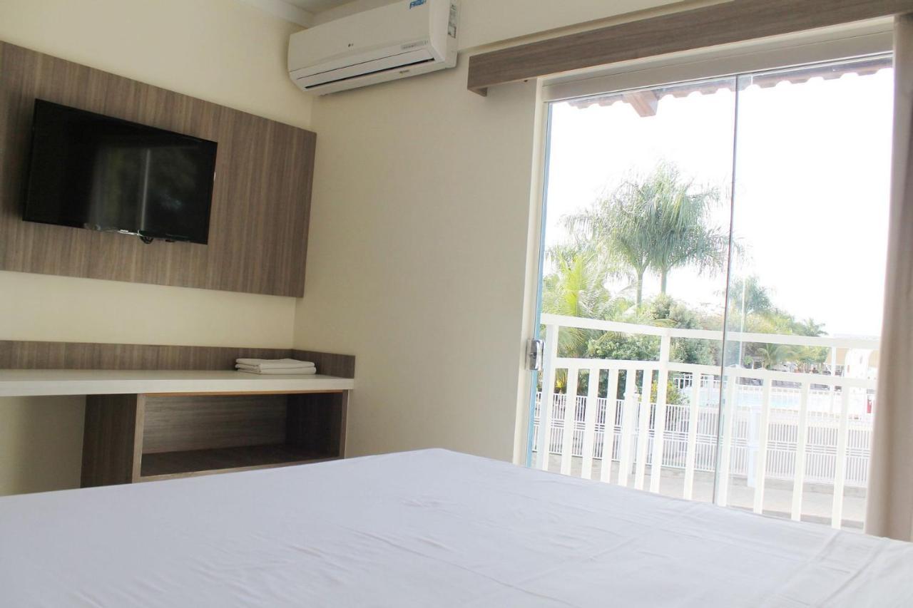 Apto 166 Lacqua diRoma V - Sacada com vista para Piscina de Ondas, roupa de Cama, camareira e garagem Caldas Novas Exterior foto